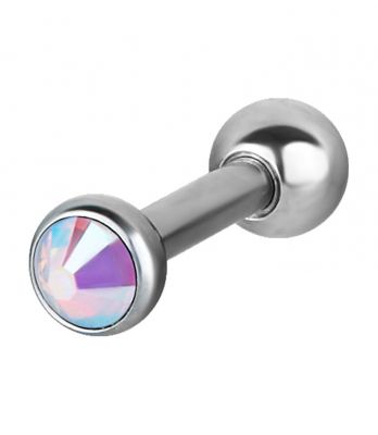 HELIX PIERCING MIT KRISTALL